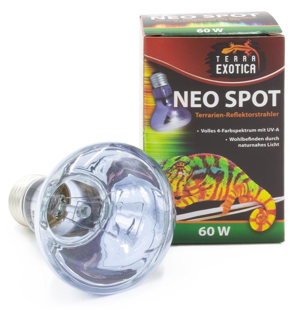 Terra Exotica Neo Spot 60 Watt – UV-Reflektor Strahler mit Produktbild 