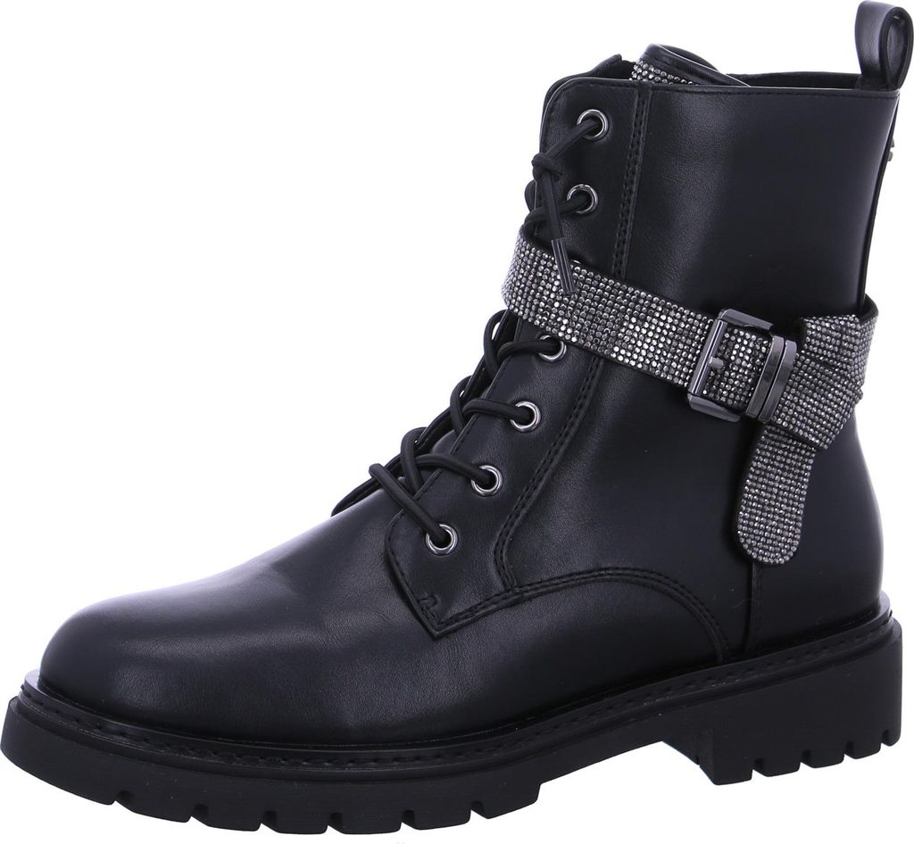 Marco Tozzi Schnürstiefel Schwarz Produktbild 