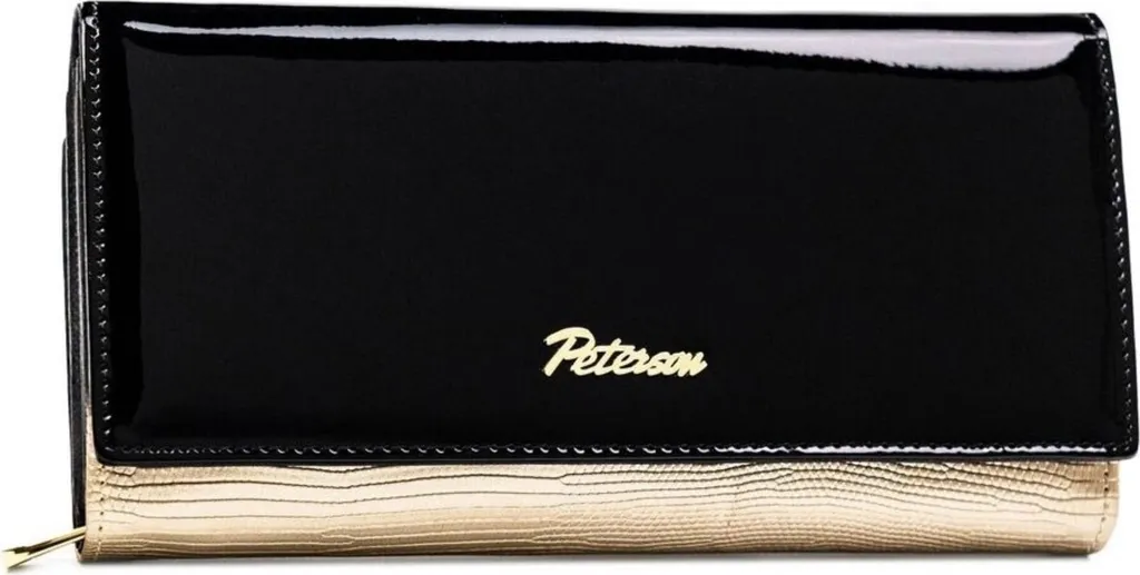 Portefeuille Peterson PTNLJ4210077632 en cuir noir pour homme