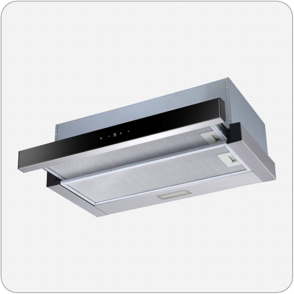 PKM Hotte à déflecteur plat FS2-60BBGTY - 60cm, extensible, Image du produit 
