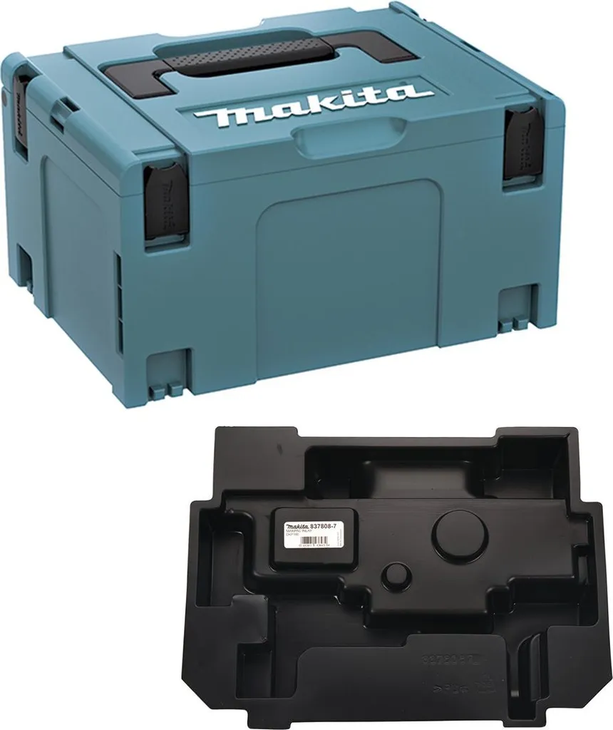 Rangement Makita MAKPAC 3 pour Rabots DKP180 DKP181 et Accessoires