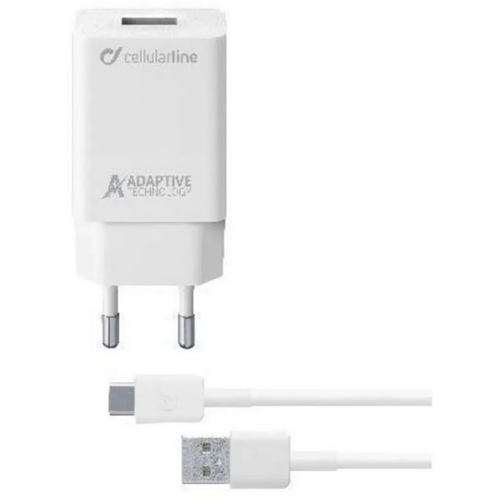 Chargeur Samsung 15W USB-C avec Technologie Adaptive Fast Charge Blanche