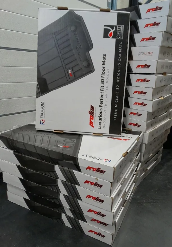 Tappetini Auto 3D VW Sharan 2010-2022 | Gomma Lavabile Anti-Fango - 9