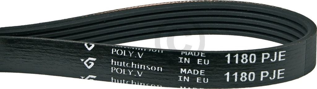 Europart Keilrippenriemen wie BOSCH 00264987 1180PJ5E elastisch für Waschmaschine Waschtrockner