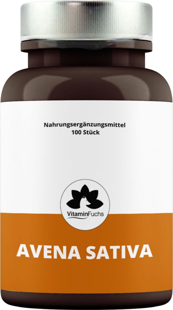 Avena Sativa - 100 Tabletten - Grüner Hafer - für Haut, Haare & Nägel