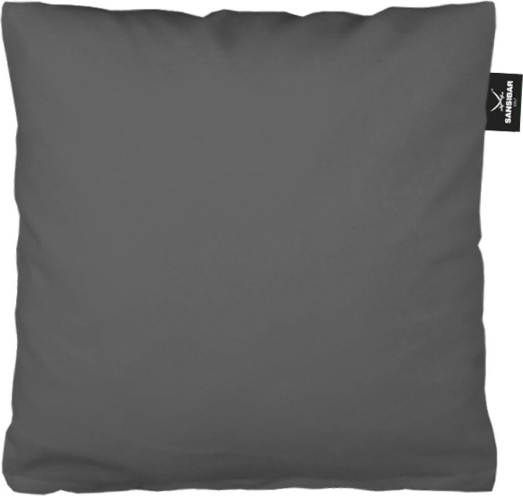 Kissenbezug SANSIBAR Jersey BL 80x80 cm grau