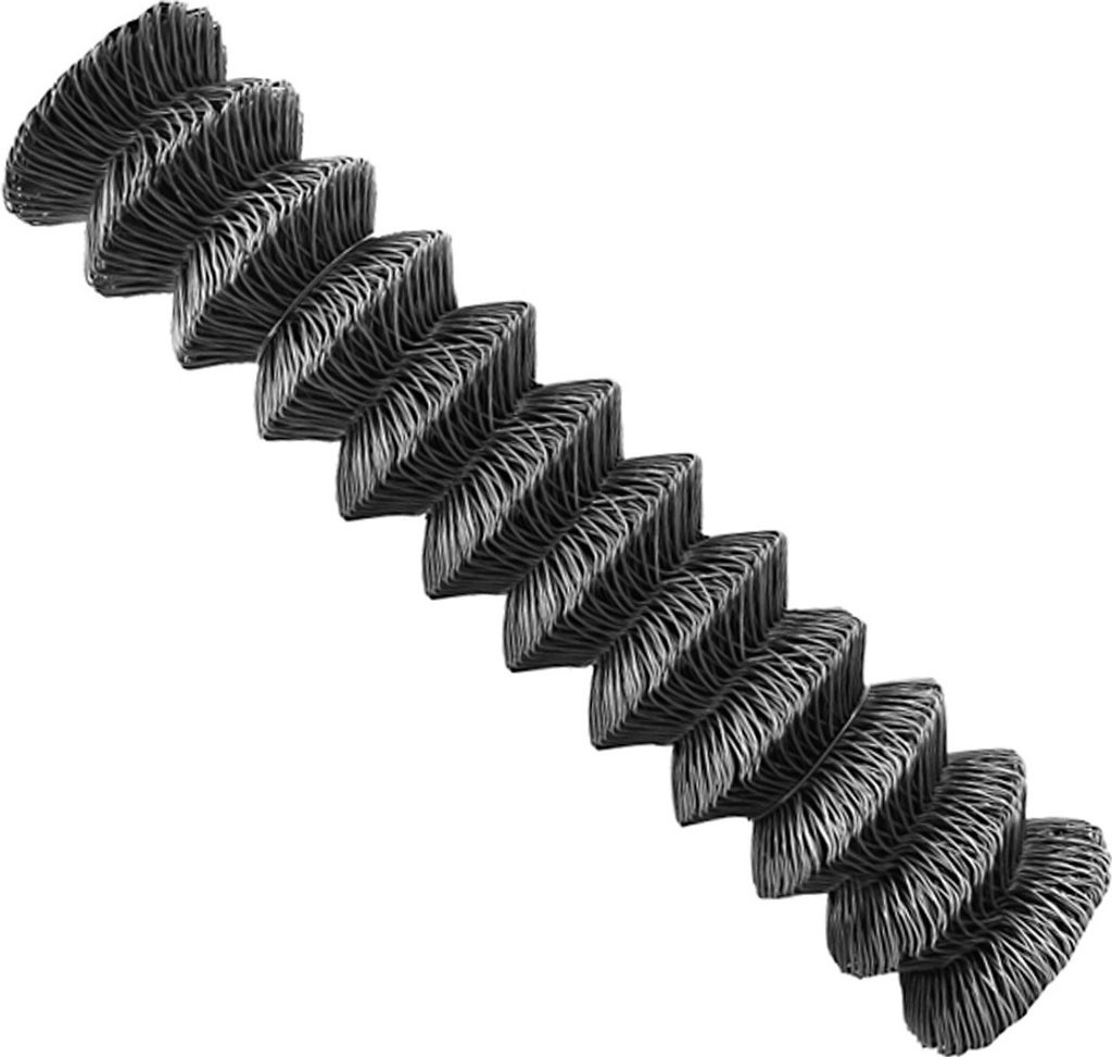 Maschendrahtzaun 125 cm Höhe 25 m Länge Maschendraht Gartenzaun Zaun Draht Drahtgitter Drahtzaun Rolle Hasendraht Hühnerzaun Gitter Fence Anthra...