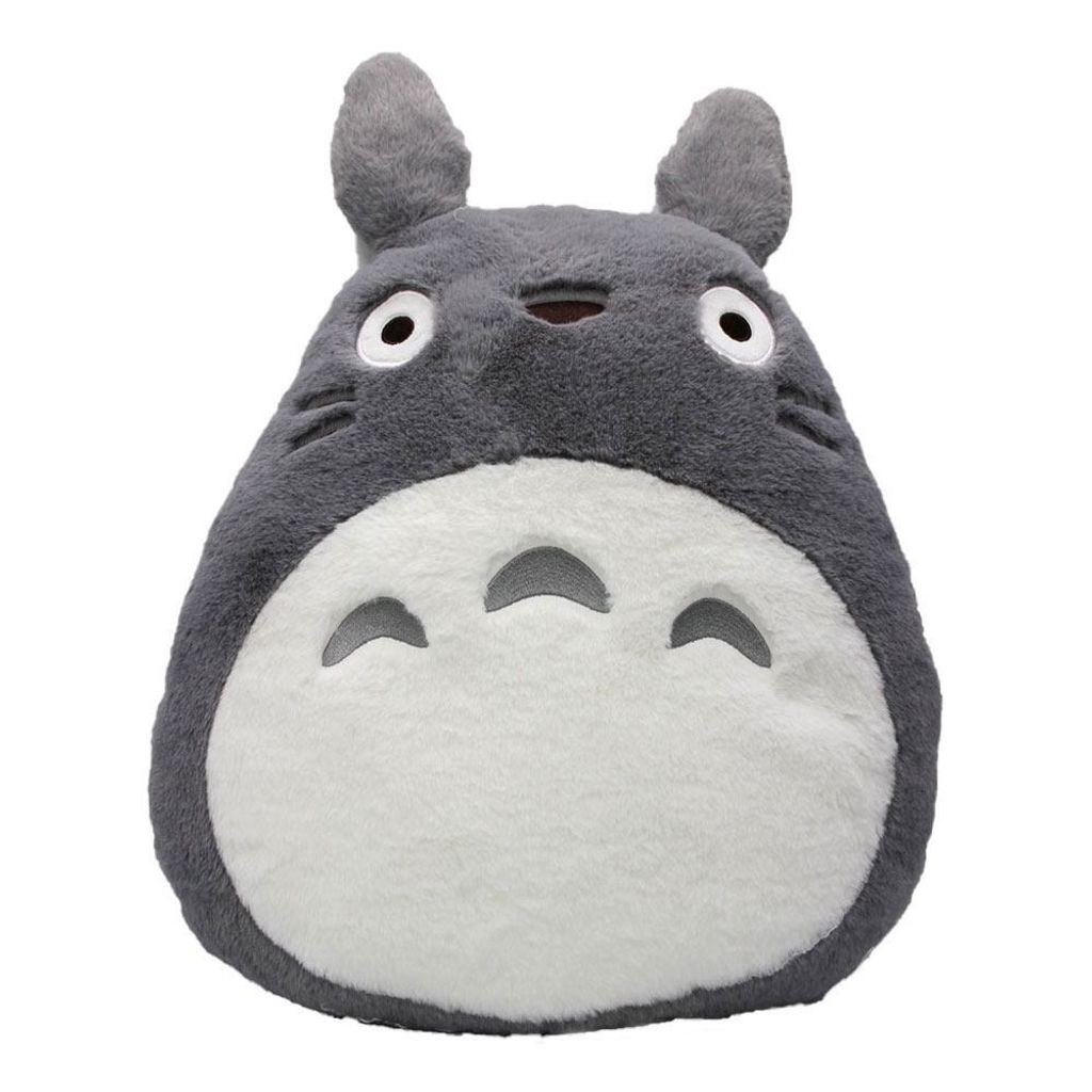 Il mio vicino Totoro cuscino di peluche Totoro grigio Immagine del prodotto 