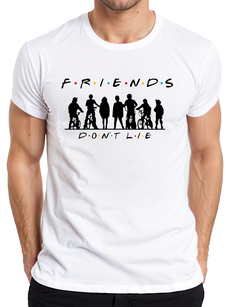 FRIENDS DON'T LIE Stranger Kids Fahrräder 80er Retro Produktbild 