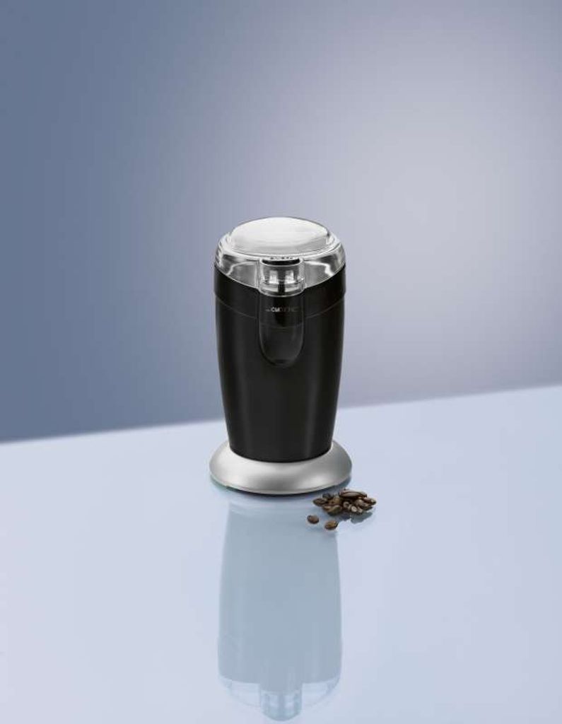 Clatronic Edelstahl Kaffeemühle Schlagwerk 120 Watt KSW 3306 schwarz