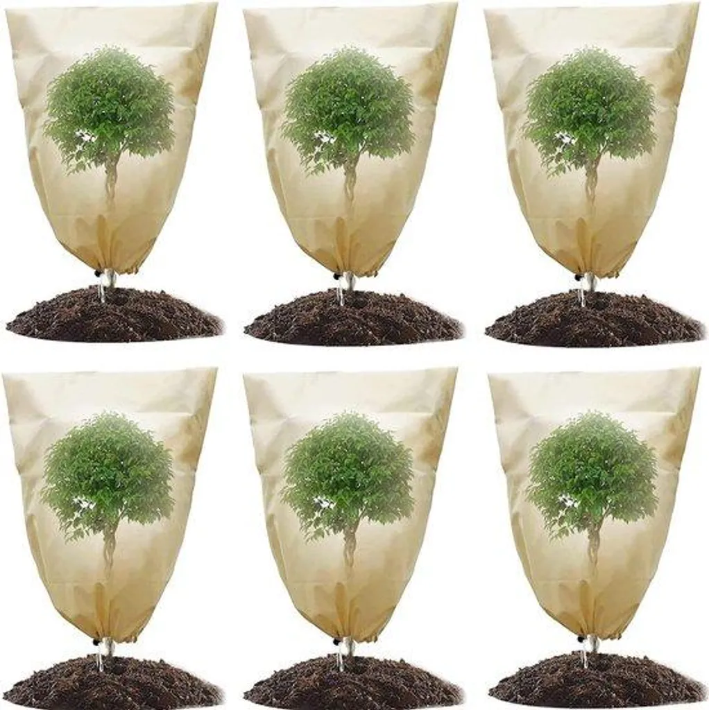 Évitez le gel de vos plantes : bâche de protection 60x80 cm haute qualité