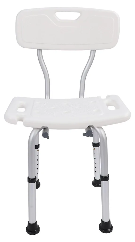 Chaise de bain stable contre les chutes pour personnes âgées et PMR 113kg