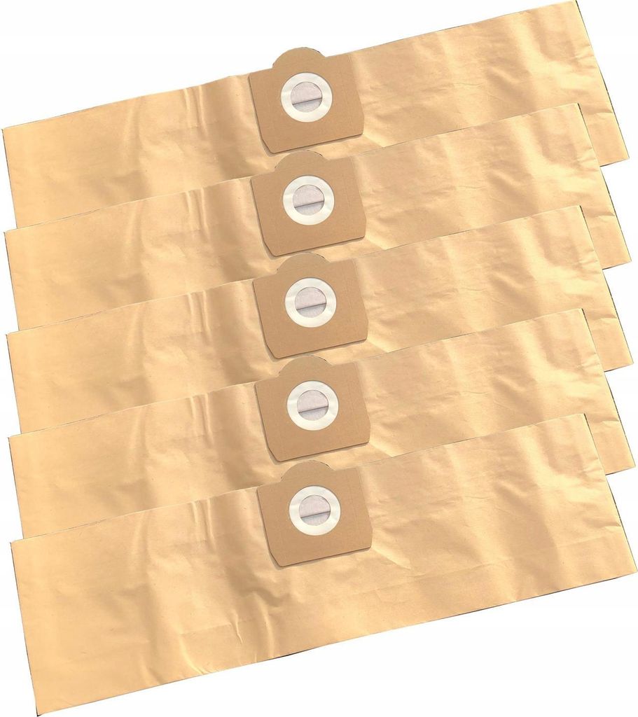 GARES 5x Synthetische Staubsaugerbeutel Vliesbeutel für Kärcher WD 3 Premium A2201 A2204 A2251 A2604 A2654 | Professionelle Werkstattausrüstung ...