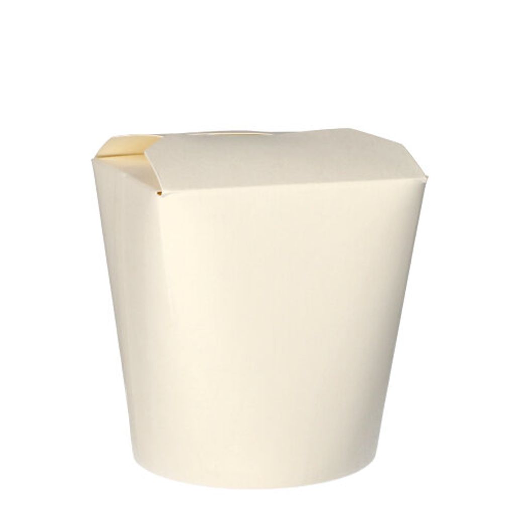 Papstar Pastaboxen, Pappe "pure" 950 ml 11 cm x 10,5 cm x 9,3 cm weiß, 10 x 50 Stück