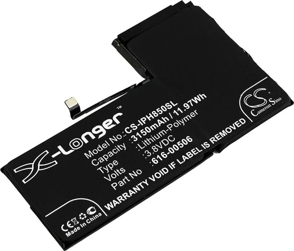 Batterie iPhone Xs Max Longue Durée - Cellule Haute Qualité pour Autonomie