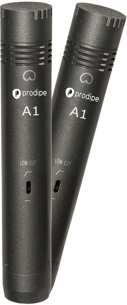 Microphones Prodipe A1 DUO cardioïdes avec condensateurs haute fidélité