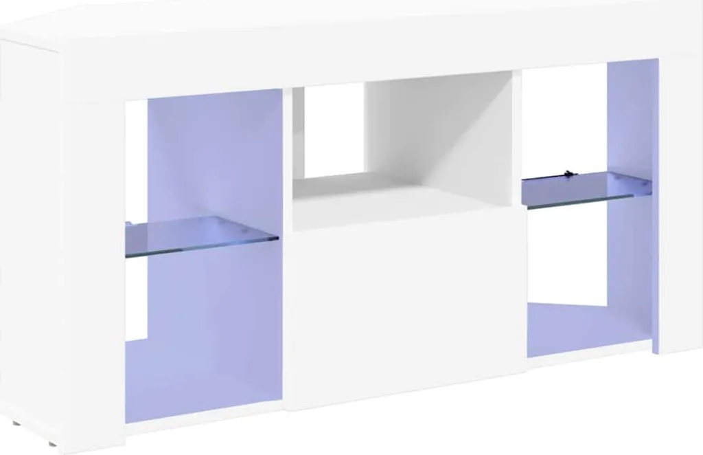 Mobile TV ad Angolo vidaXL Bianco 100x40x50cm | Supporto LED Economico