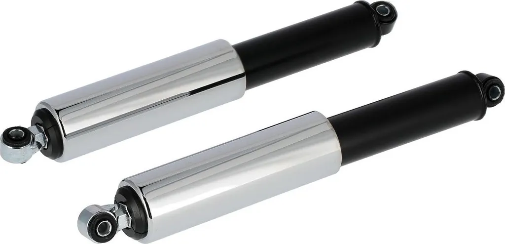 Amortisseur avant 310mm noir et chrome pour Simson KR51 Schwalbe Duo