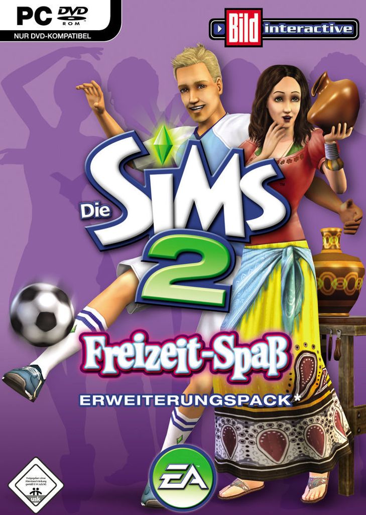 Die Sims 2 - Freizeit Spaß Produktbild 