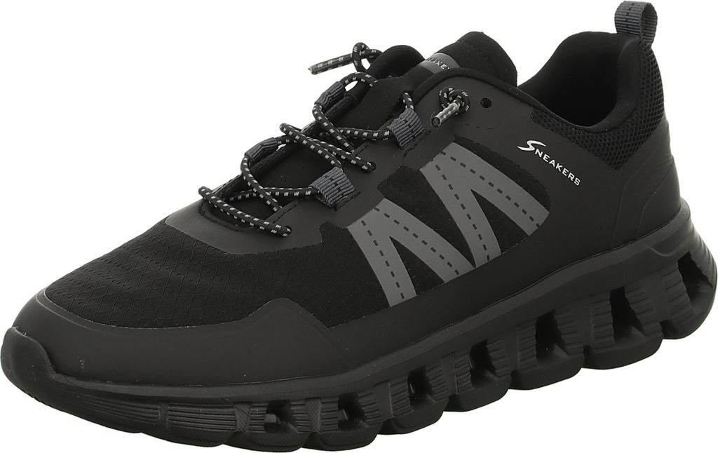 Sneakers Herren-Sneaker Schwarz, Farbe:schwarz, EU Größe:43