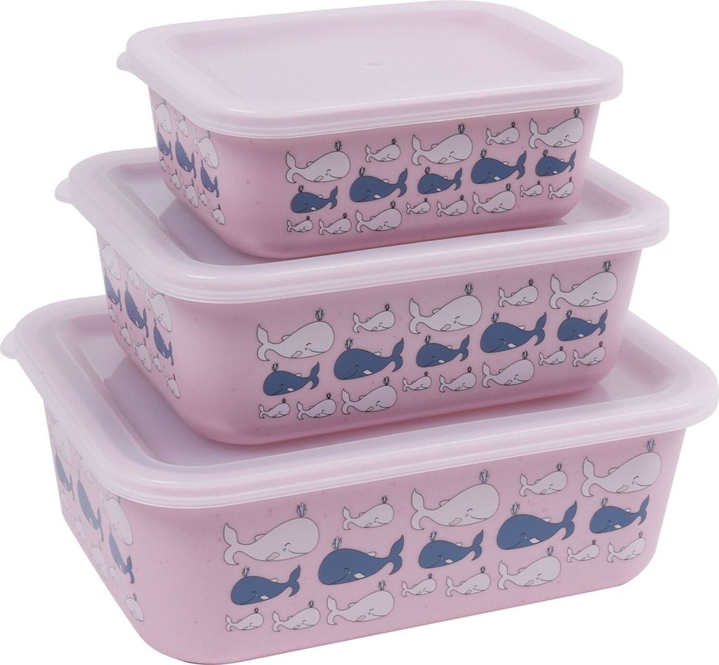 Stoneline | Awave Set of storage box | 21940 | Storage box | 3 pc(s) | Dishwasher proof | Rose