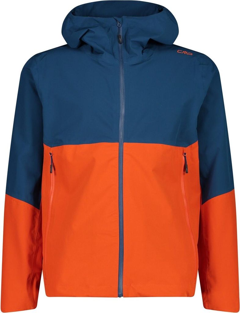 Man Jacket Fix Hood 35Z6187 56 mehrfarbig - tango/ocean