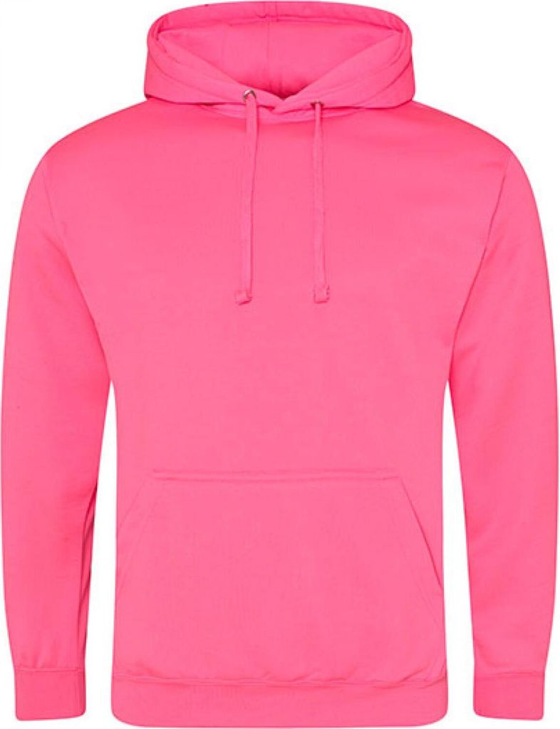 Just Hoods JH004 | Electric Hoodie - Farbe: Electric Pink - Größe: XXL