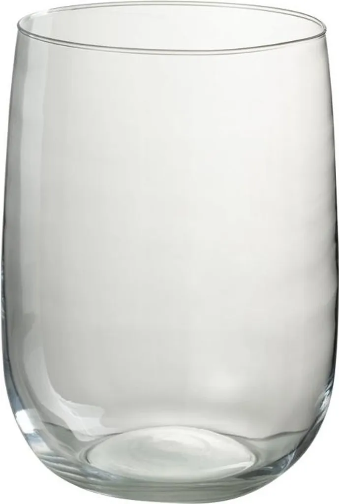 J-Line Photophore Oeuf en Verre Transparent pour Décoration Intérieure