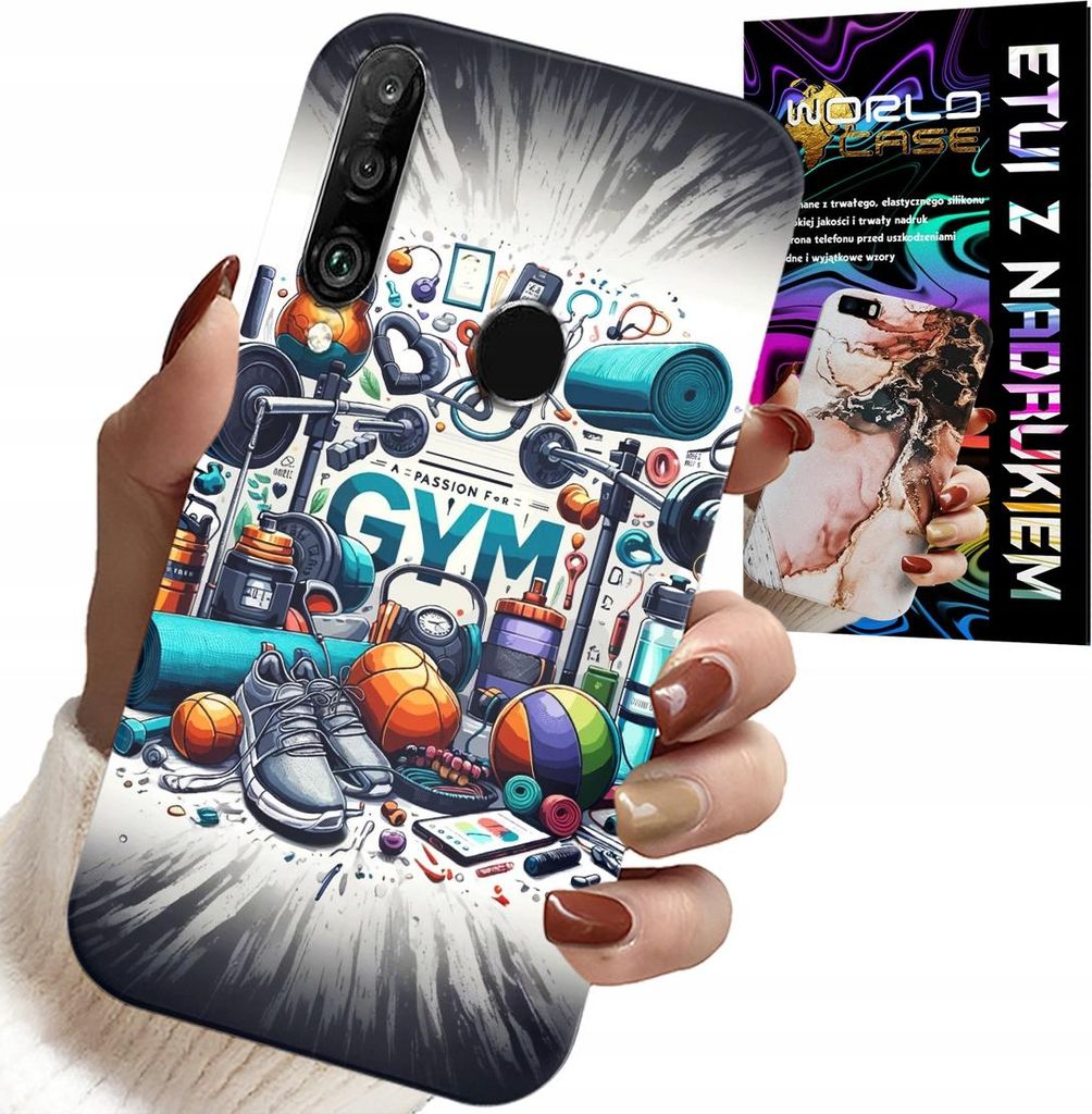 Fall Für Huawei P30 Lite - Fitness Fitness Sport Fall + Glas