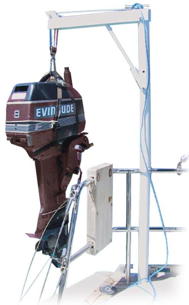 Zerleg- u.schwenkbarer Davit , 1 Stück