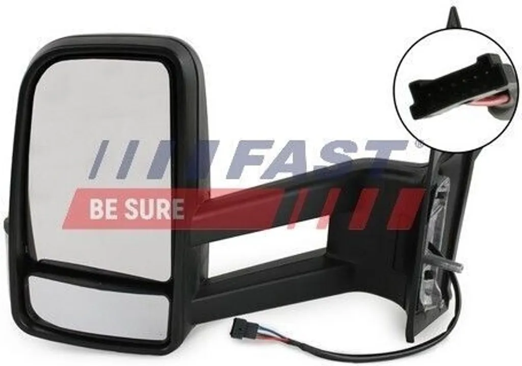 Rétroviseur extérieur complet FAST FT88341 avec miroir asphérique