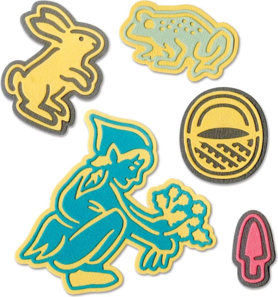 SIZZIX Stanzform Präge Stanzschablone Cutting Die, Fairy #5 662852
