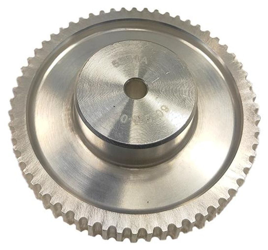 Zahnriemenscheibe, P: 5 Mm, 60 Zähne, Riemen 9 Mm, Aluminium, 5 M, Ozdowski