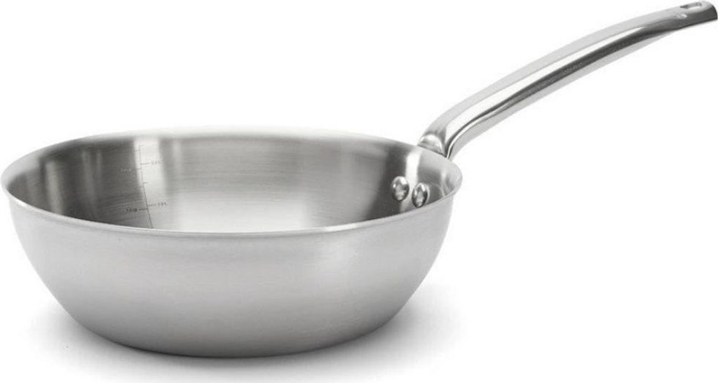 De Buyer Alchimy Edelstahl Stielkasserolle Sauteuse Kochgeschirr Induktion 16cm De Buyer Alchimy Edelstahl Stielkasserolle Sauteuse Kochgeschirr In...
