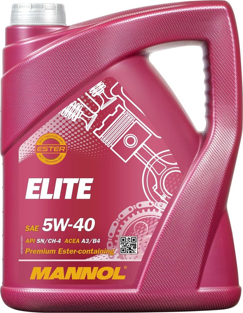 5 Liter MANNOL 5W-40 ELITE MB 229.5 MB 229.3 VW 502 00 VW Produktbild 