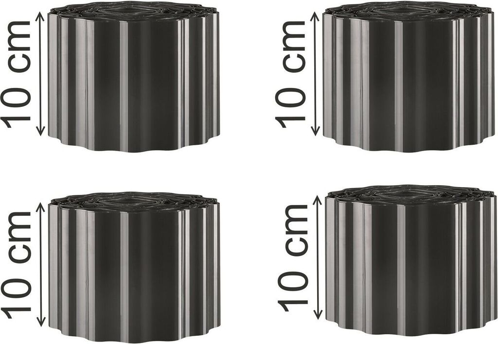 36m Rasenkante 10cm Gartenpalisade Palisade Rasenborde Produktbild 