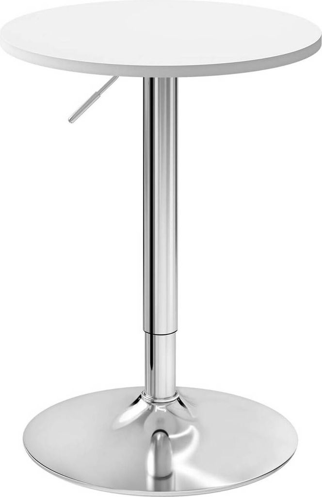 WOLTU Bartisch mit runder Tischplatte höhenverstellbar aus Produktbild 