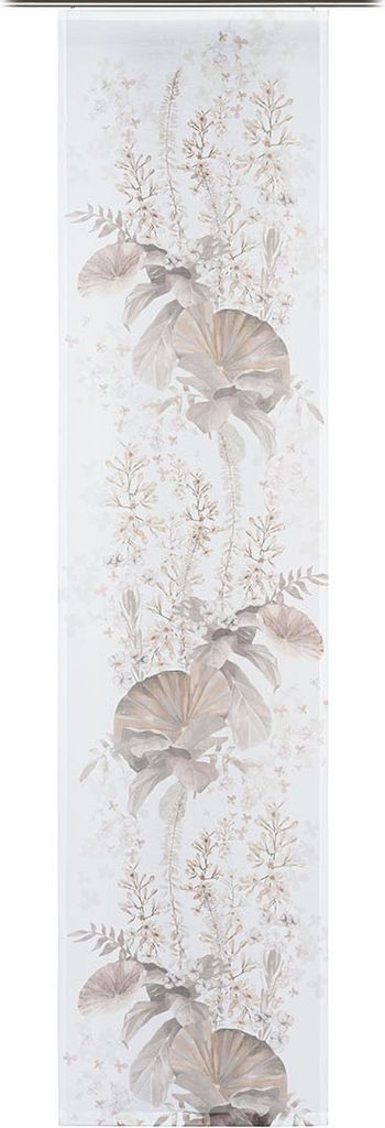 GÖZZE Flächenvorhang BELLEVUE stein BH 60x245 cm grau Gardine