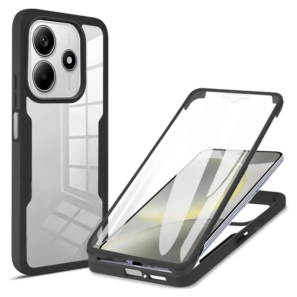 Recensione Cover Completa 360 Xiaomi Redmi Note 14 5G - Nero Ibrido