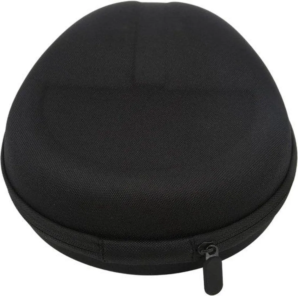 Étui pour casque audio rigide avec double fermeture et sangle de transport