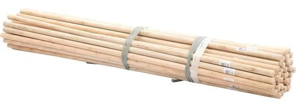 Manches de balai incassables en bois 1220x24mm lot de 50 pièces anti-gaspillage