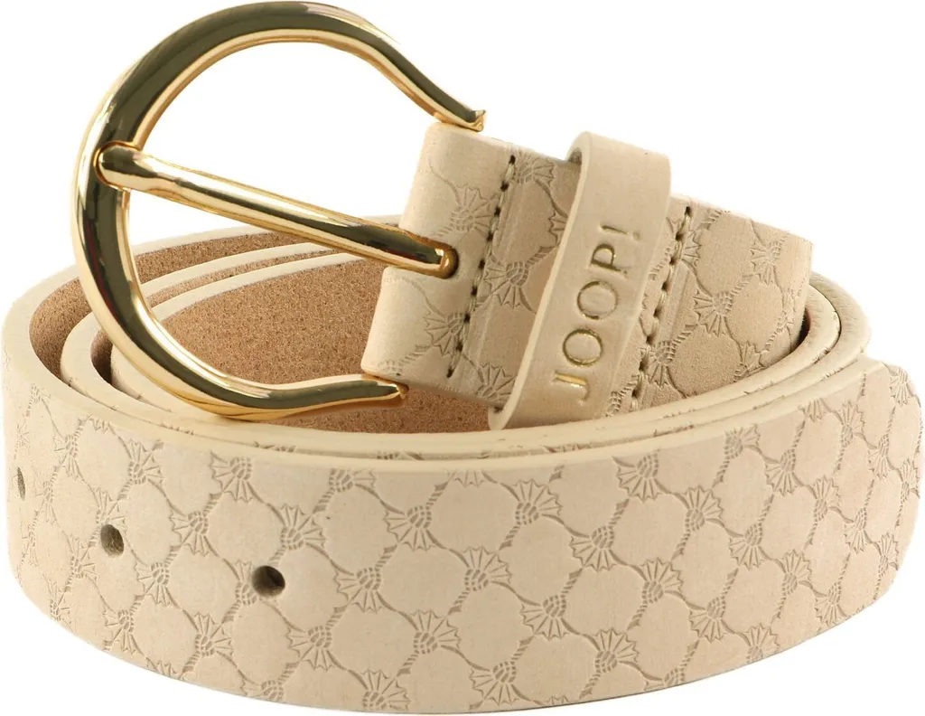 JOOP! cintura Fashion Women's Belt 3.5 W80 Beige
