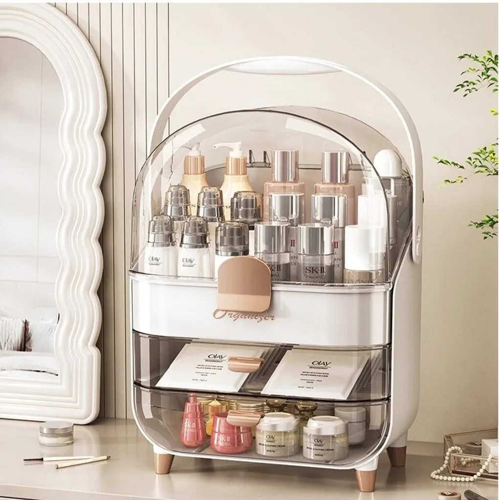 Rangement Carla Benidda blanc robuste et modulable en taille unique - 2