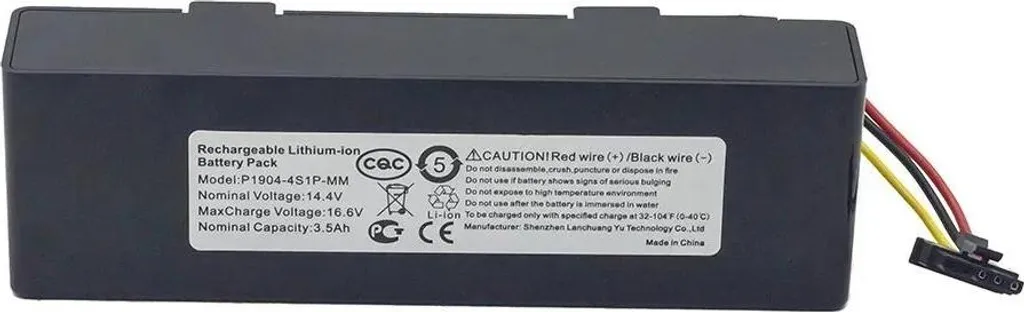 Batteria 6800mAh per STYTJ02YM JX37 | Ricambio Potenziato Robot 14.8V - 1