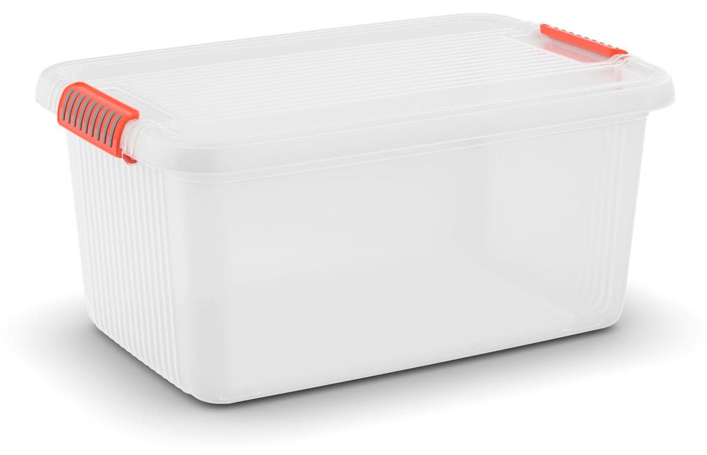 KIS K Latch Box, Odkladacia schránka, Oranžová, Priehľadná, Obrázok produktu 