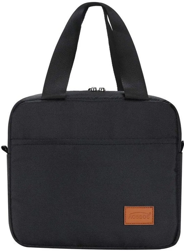 Sac repas anti-fuite noir 4L pour protéger vos documents et votre déjeuner