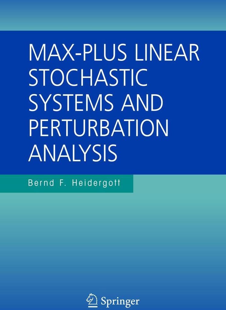 Max-Plus Linear Stochastic Systems and Perturbation Analysis