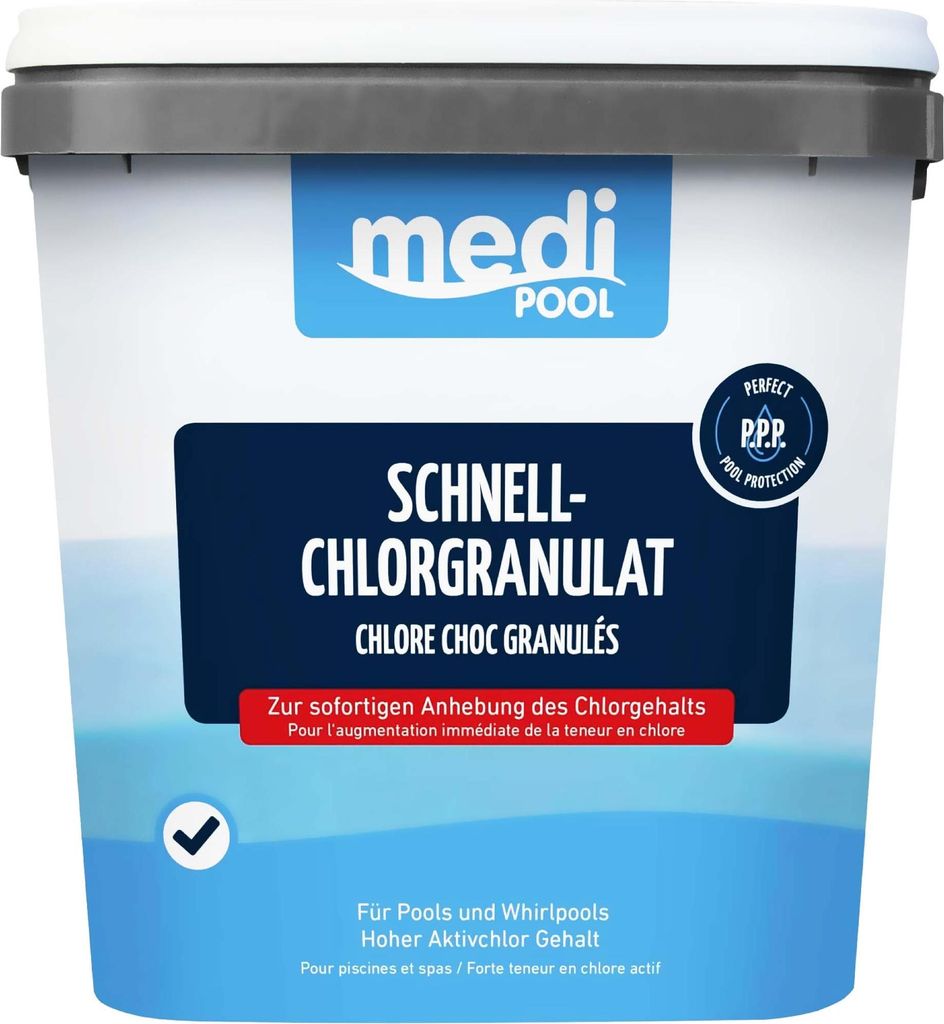 mediPOOL Schnell-Chlor Granulat 5 kg - Produktbild 