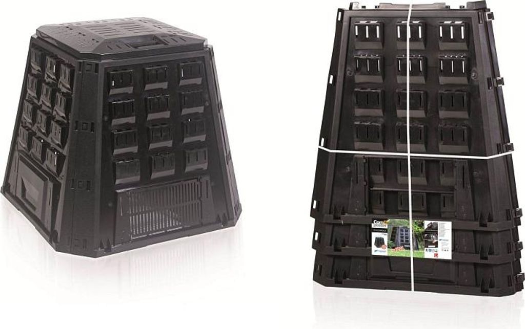 Kompostér EVOGREEN bez balení 420 l - barva: černá Immagine del prodotto 