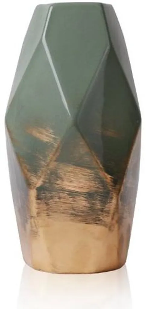 Vase en céramique artisanale 20 cm finition mate pour herbes de pampa